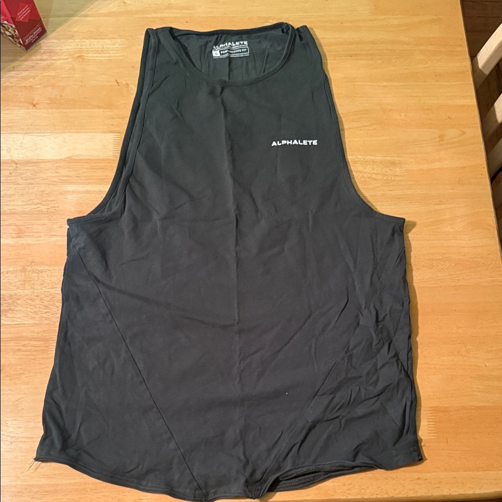 Alphalete Charcoal Sleeveless Top